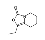 1-ethyl-5,6,7,8-tetrahydro-[1,3]oxazolo[3,4-a]pyridin-3-one结构式