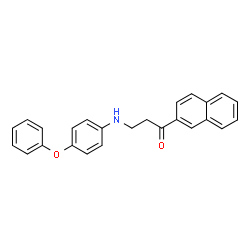 1-(2-naphthyl)-3-(4-phenoxyanilino)-1-propanone picture