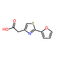 (2-FURAN-2-YL-THIAZOL-4-YL)-ACETIC ACID Structure