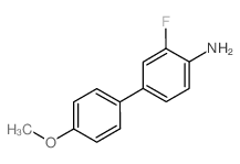 3-氟-4’-甲氧基-[1,1’-联苯]-4-胺结构式