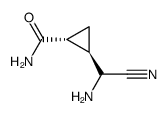 Cyclopropanecarboxamide, 2-(aminocyanomethyl)- (9CI) picture