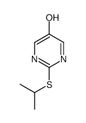 2-propan-2-ylsulfanylpyrimidin-5-ol Structure