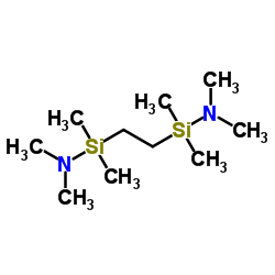 1,2-Ethanediylbis(N,N,1,1-tetramethylsilanamine) Structure