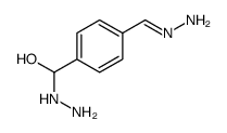 hydrazinyl-(4-methanehydrazonoylphenyl)methanol Structure