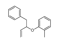 1-methyl-2-(1-phenylbut-3-en-2-yloxy)benzene结构式