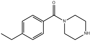 1-(4-Ethylbenzoyl)piperazine Structure