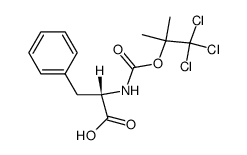 TCBOC-Phe-OH Structure