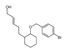 (E)-5-[(1R,2S)-2-[(4-bromophenyl)methoxy]cyclohexyl]pent-2-en-1-ol Structure