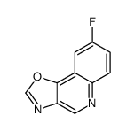 8-FLUORO-OXAZOLO[4,5-C]QUINOLINE结构式