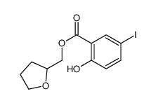 oxolan-2-ylmethyl 2-hydroxy-5-iodobenzoate Structure