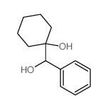 Benzenemethanol, a-(1-hydroxycyclohexyl)-结构式