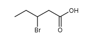 3-bromopentanoic acid结构式