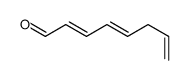 octa-2,4,7-trienal Structure