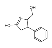 5-(hydroxymethyl)-4-phenylpyrrolidin-2-one Structure