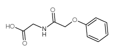 Glycine,N-(phenoxyacetyl)- (6CI,7CI,8CI,9CI) picture