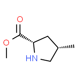 L-Proline, 4-methyl-, methyl ester, cis- (9CI)结构式