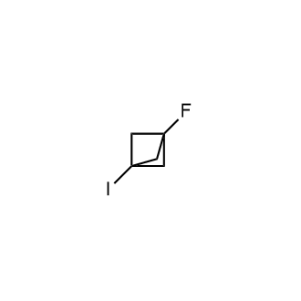 1-Fluoro-3-iodobicyclo[1.1.1]Pentane Structure