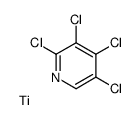 2,3,4,5-tetrachloropyridine,titanium Structure