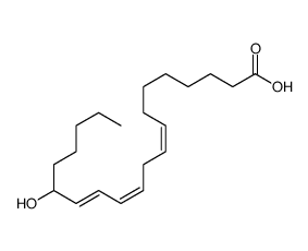 15-hydroxy-8,11,13-eicosatrienoic acid结构式