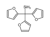 tris(furan-2-yl)methylsilane Structure