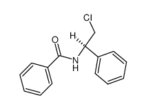 (R)-N-(2-chloro-1-phenylethyl)benzamide结构式