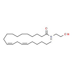 11(Z),14(Z)-Eicosadienoic Acid Ethanolamide structure