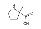 Proline, 2-methyl- (9CI)结构式