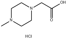 2-(4-methylpiperazin-1-yl)acetic acid dihydrochloride structure