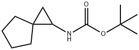 tert-Butyl spiro[2.4]heptan-1-ylcarbamate结构式