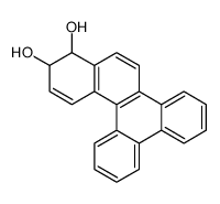 11,12-Dihydrobenzo(g)chrysene-11,12-diol结构式