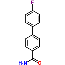 4'-fluorobiphenyl-4-carboxamide结构式