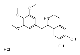 R-(+)-Trimetoquinol hydrochloride Structure