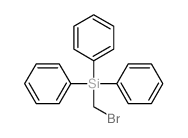 Benzene,1,1',1''-[(bromomethyl)silylidyne]tris-结构式