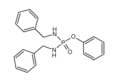 phenyl N,N'-dibenzyldiamidophosphate Structure