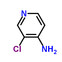 3-Chloro-4-pyridinamine Structure