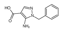 5-AMINO-1-BENZYL-1H-PYRAZOLE-4-CARBOXYLIC ACID Structure