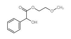 Benzeneacetic acid, a-hydroxy-, 2-methoxyethyl ester picture