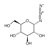 a-D-Glucopyranosylazide structure