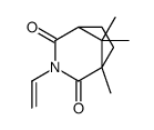 3-ethenyl-5,8,8-trimethyl-3-azabicyclo[3.2.1]octane-2,4-dione结构式