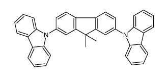 2,7-双(9H-咔唑-9-基)-9,9-二甲基芴图片