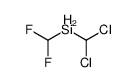 dichloromethyl(difluoromethyl)silane Structure