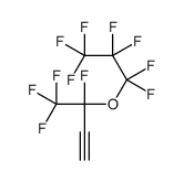 3,4,4,4-tetrafluoro-3-(1,1,2,2,3,3,3-heptafluoropropoxy)but-1-yne Structure