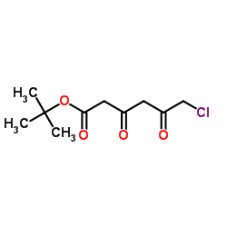 tert-Butyl 6-chloro-3,5-dioxohexanoate Structure