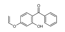 (4-ethenoxy-2-hydroxyphenyl)-phenylmethanone结构式