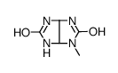 4-methyl-3,3a,6,6a-tetrahydro-1H-imidazo[4,5-d]imidazole-2,5-dione结构式