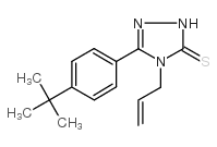 4-ALLYL-5-(4-TERT-BUTYLPHENYL)-4H-1,2,4-TRIAZOLE-3-THIOL Structure