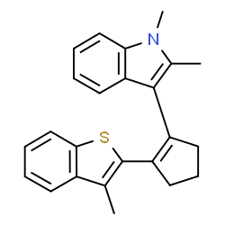 1,2-DIMETHYL-3-[2-(3-METHYL-BENZO[B]THIOPHEN-2-YL)-CYCLOPENT-1-ENYL]-1H-INDOLE picture