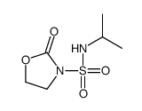 N-异丙基-2-氧代噁唑啉-3-磺酰胺结构式