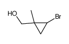 Cyclopropanemethanol, 2-bromo-1-methyl- (9CI) Structure