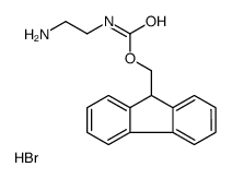 9-FLUORENYLMETHYL N-(2-AMINOETHYL)CARBAMATE HYDROBROMIDE structure